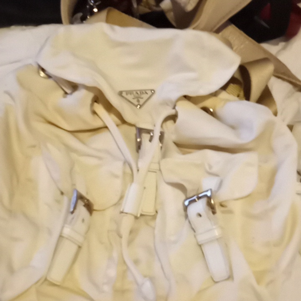 Prada bag backpack fair condition